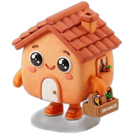 น้องส้ม มาสคอต JodHome 3D