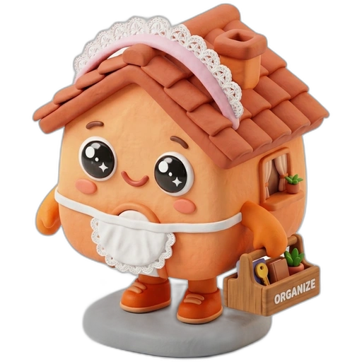 น้องส้ม มาสคอต JodHome 3D